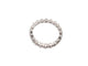 Bague 51.5 Alliance tour complet or blanc et diamants 58 Facettes