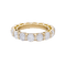 Bague 48 Alliance or jaune et diamants. 58 Facettes 32605