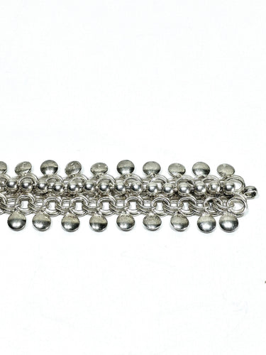 Bracelet Bracelet à motifs de boules en argent 58 Facettes