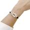 Bracelet Bracelet Fred, "Force 10" or blanc, diamants. 58 Facettes 34788