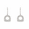 Boucles d'oreilles Fred Boucles d'oreilles Dormeuses Success Or blanc Diamant 58 Facettes 4600461RV