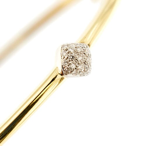 Bracelet Bracelet rigide avec diamants 58 Facettes 36554