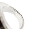 Bague 56 CHIMENTO - Bague à bande bombée avec onyx et diamants 58 Facettes 30476