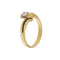 Bague Bague solitaire contrariée avec diamant 0,30 ct 58 Facettes 31425