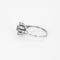 Bague 60 Bague marguerite or blanc et diamant 58 Facettes GU193