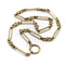 Collier Chaîne à maillons fantaisie dorés 58 Facettes