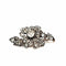 Broche Parure Fleur En Diamants, Argent Et Or 19ème Siècle 58 Facettes