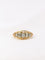 Bague Bague jarretière vintage en or et diamants 58 Facettes J11