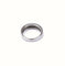 Bague 54 Demi alliance or blanc, diamants brillants et baguettes 58 Facettes All.Dem.Bag.1305