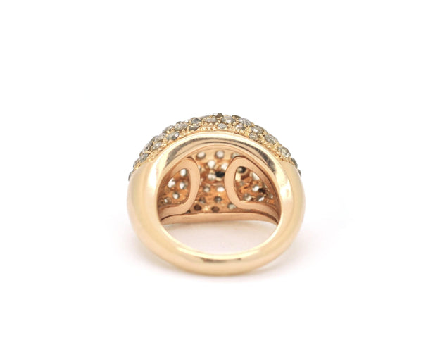 Bague Bague en or rose avec diamants de 2,50 ct 58 Facettes