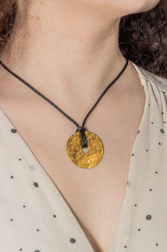 Pendentif Dinh Van Pendentif Pi Or jaune 58 Facettes 2909829CN