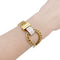 Bracelet Bracelet Pomellato, "Corde", deux ors, diamants. 58 Facettes 33791