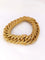 Bracelet Bracelet vintage maille tressée or jaune 58 Facettes J226