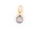 Pendentif vintage pendentif MAUBOUSSIN perle tahiti noire or jaune 58 Facettes 264701