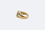 Bague 51 Bague en or jaune avec topaze en forme de cœur 58 Facettes ANL900