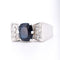 Bague 56 Bague Tank Art Déco Or, Saphir et Diamants 58 Facettes 365