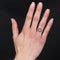 Bague 53 Bague rubis diamants style Art Déco 58 Facettes 24-115
