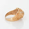 Bague Diamond Owl Ring Vintage 14k Yellow Gold Ruby Eyes Fine Jewelry Sz 7.5 58 Facettes G10213