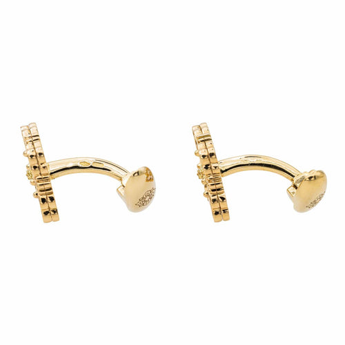 Boutons de manchette Buccellati Boutons de manchette Or jaune Nacre 58 Facettes 3429440CN