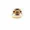 Bague 52 Bague Art-Déco or jaune et blanc et diamant 58 Facettes 64-GS35367