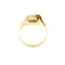Bague chevalier en or jaune avec serpent