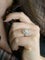 Bague 54 Bague marguerite ancienne diamants taille ancienne 3 carats 58 Facettes 1100