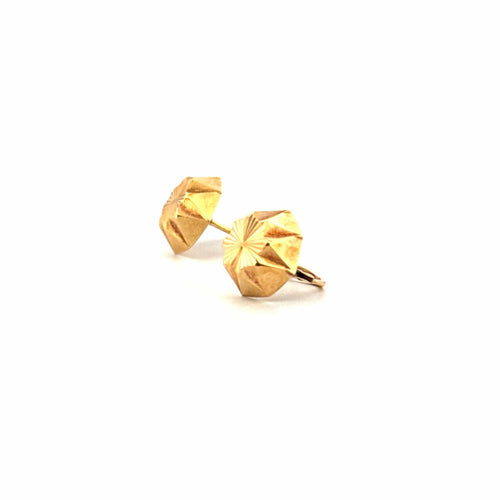 Boucles d'oreilles Dormeuses or jaune 58 Facettes 2-BOB2-GS35123