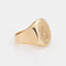 Bague 54 Tiffany & Co - Chevalière Initiale Vintage Or Jaune 58 Facettes G13442