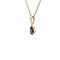 Pendentif Pendentif goutte or jaune saphir diamants 58 Facettes 2-PEF4-GS37726-2