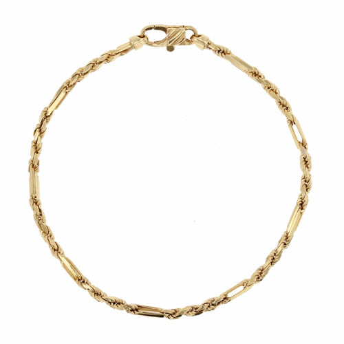 Bracelet Bracelet or torsadé limé 58 Facettes CVBR81