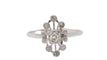 Bague 57 Bague Marquise ajourée Diamants 58 Facettes 30394