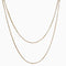 Collier Sautoir ancien en or jaseron 58 Facettes 16-202