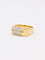 Bague 54.5 Bague chevalière or jaune diamants 0,4 ct 58 Facettes J373