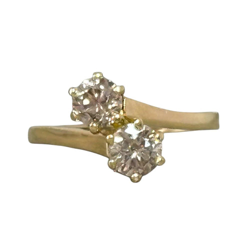 Bague 58 Bague toi et moi diamants 58 Facettes 218