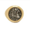 Bague 47.5 BULGARI - Bague en or avec pièce de monnaie en argent antique Alexandre le Grand 58 Facettes