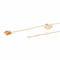 Bracelet Ginette NY Bracelet Gingko Or rose 58 Facettes 2682448CN