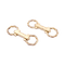 Boutons de manchette Boutons de manchette Cartier "Trinity", trois ors. 58 Facettes 34092