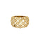 Bague 51,5 Bague dôme en or jaune pavée de diamants 58 Facettes TAR1278
