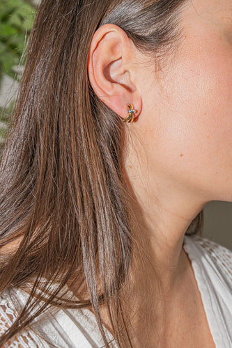 Boucles d'oreilles Guy Laroche Boucles d'oreilles Or jaune 58 Facettes 3121272CN