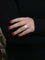 Bague CHAUMET - Bague lien or blanc diamants 58 Facettes J173