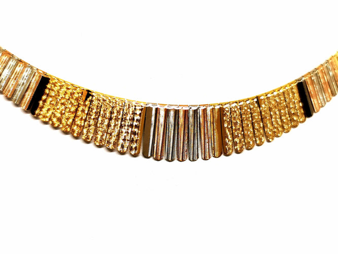 Collier Collier Vintage Or jaune, Or rose, Or blanc 58 Facettes 1692544CN
