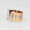 Bague 52 Bague C de Cartier en or 18 carats, diamants, vers 1979 58 Facettes G13674
