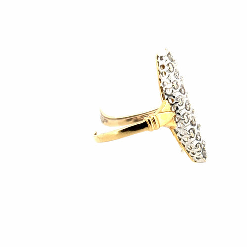 Bague 59 Bague marquise or jaune diamants 58 Facettes 85-GS34883-1