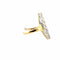 Bague 59 Bague marquise or jaune diamants 58 Facettes 85-GS34883-1
