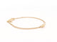 Bracelet bracelet christian DIOR DIORamour 16 or jaune 58 Facettes 263608
