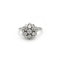 Bague Dôme - Or blanc & Diamants