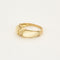 Bague 50 Bague en or jaune, nacres et diamants 58 Facettes ANG0442