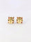 Boucles d'oreilles Boucles d'oreilles anciennes Napoleon III or jaune rubis perles 58 Facettes J537