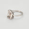 Bague 55,5 Bague cocktail or gris, quartz rose 58 Facettes COG0610