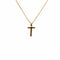Pendentif Pendentif Croix Or Jaune 18k & Diamants 58 Facettes 2-PEA3-GS38480-2
